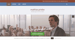 Desktop Screenshot of mathias-priebe.de