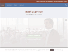 Tablet Screenshot of mathias-priebe.de